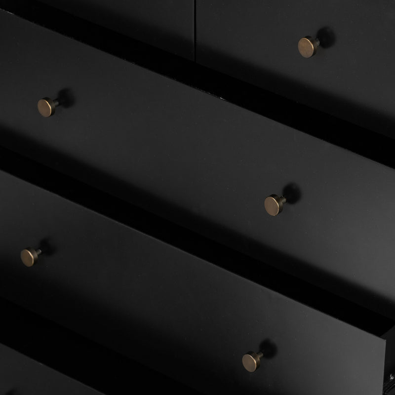 Soto 5 Drawer Dresser - Black | ready to ship!