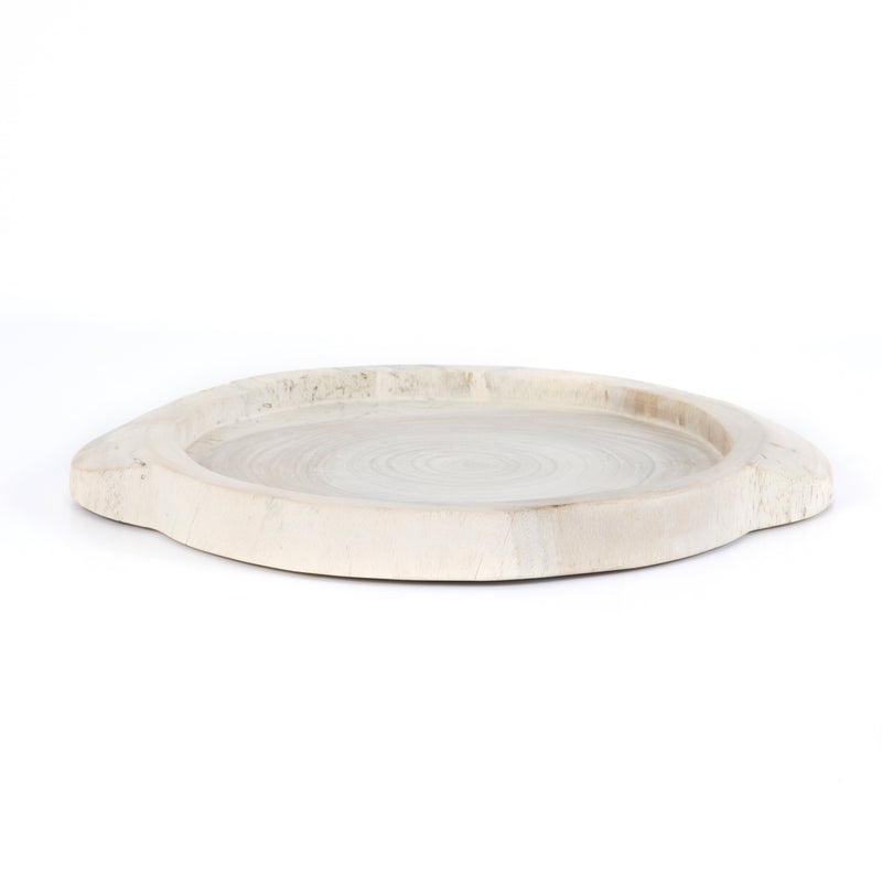 Tadeo Round Tray - Ivory | shipping 5/31/2025
