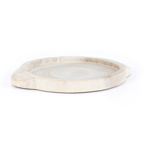 Tadeo Round Tray - Ivory | shipping 5/31/2025