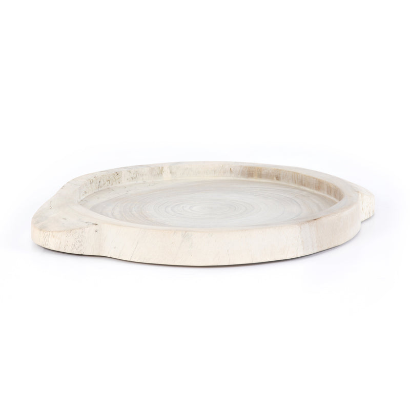 Tadeo Round Tray - Ivory | shipping 5/31/2025