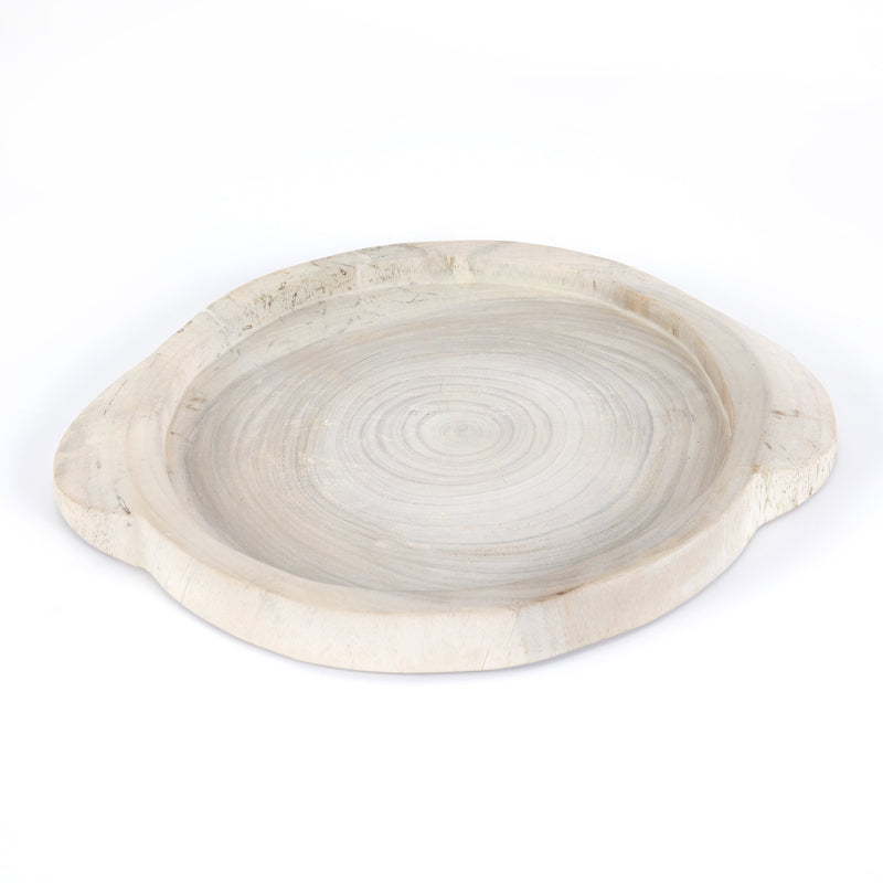 Tadeo Round Tray - Ivory | shipping 5/31/2025