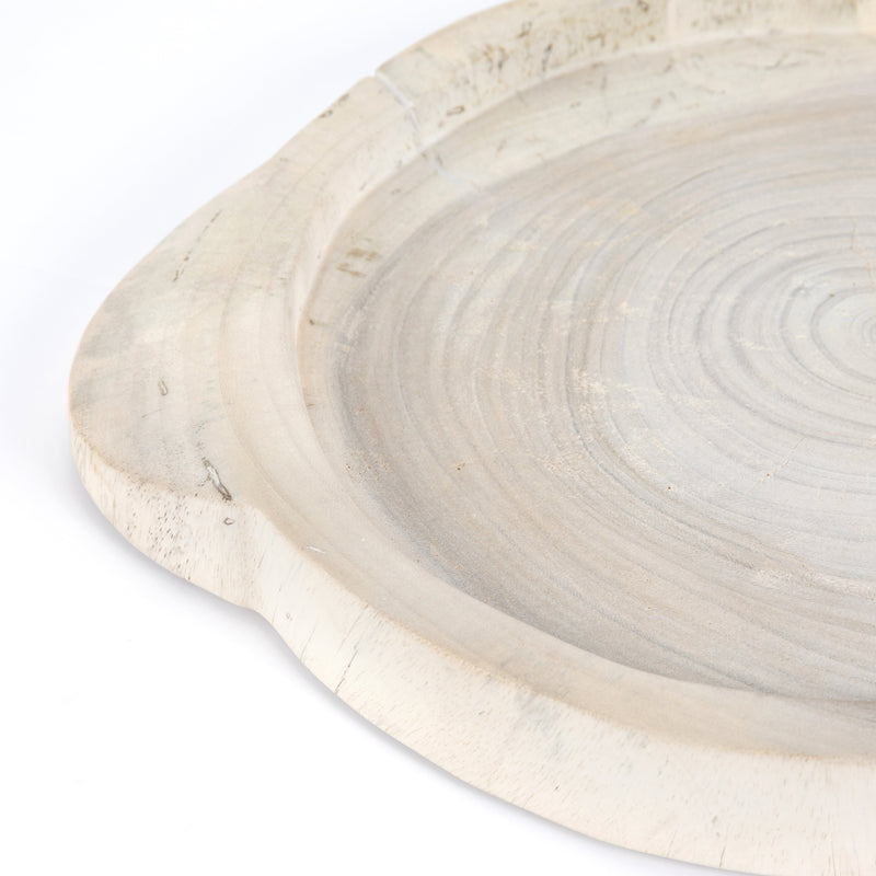 Tadeo Round Tray - Ivory | shipping 5/31/2025