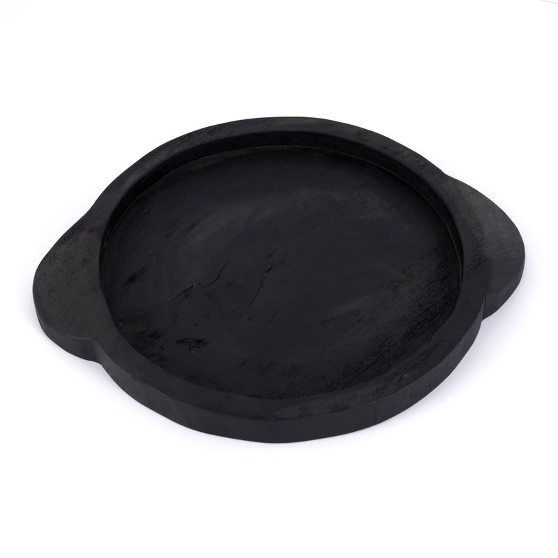 Tadeo Round Tray - Black | ready to ship!