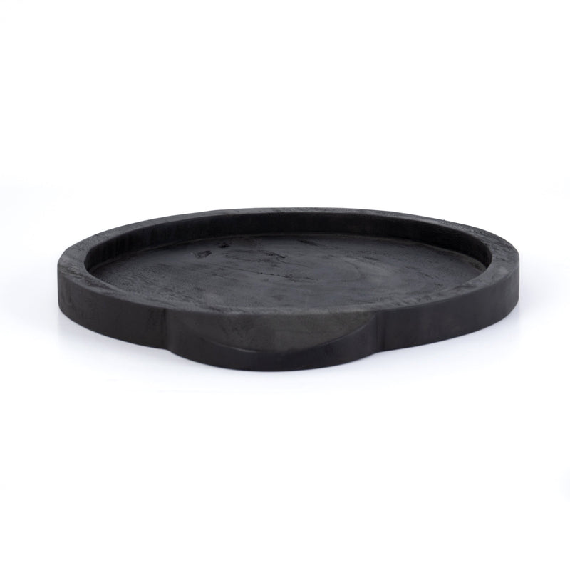 Tadeo Round Tray - Black | ready to ship!