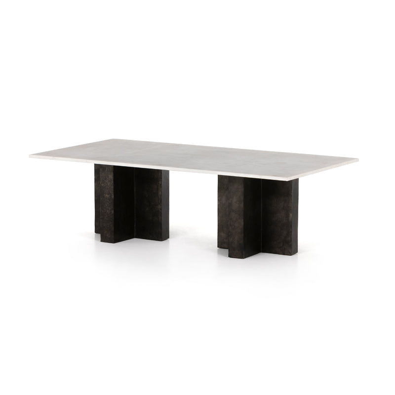 Terrell Coffee Table - Raw Black | ready to ship!