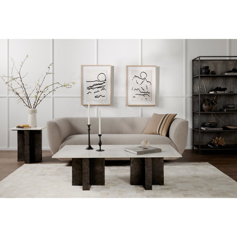 Terrell Coffee Table - Raw Black | ready to ship!