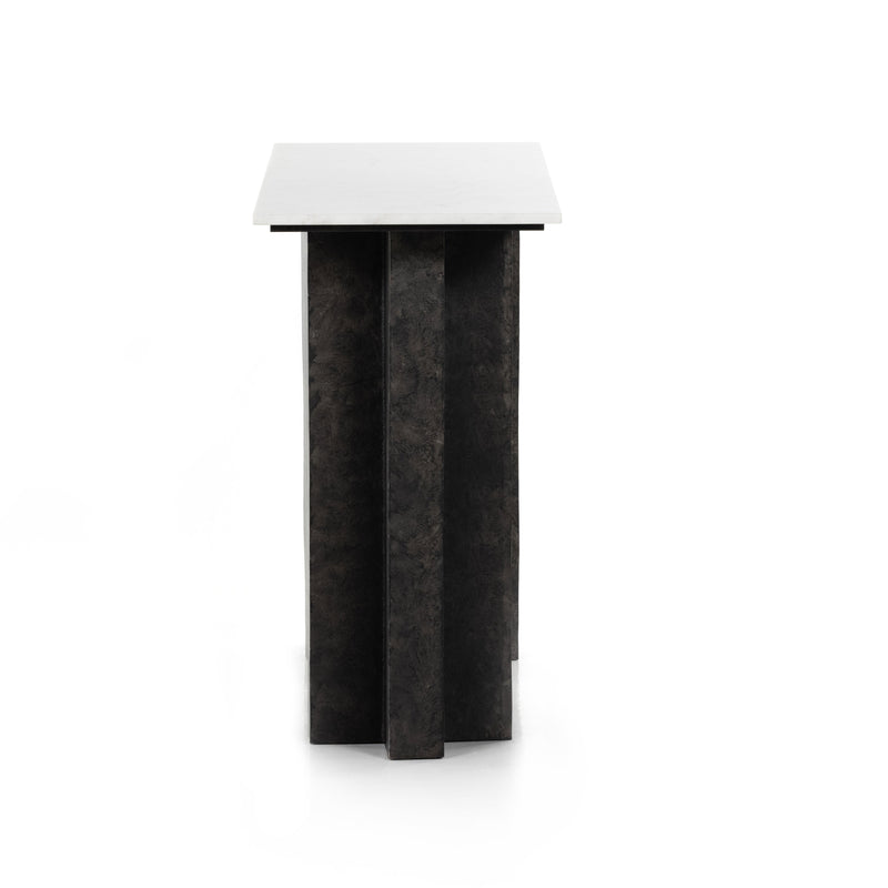 Terrell Console Table - Raw Black | shipping 7/27/2025