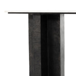 Terrell Console Table - Raw Black | shipping 7/27/2025