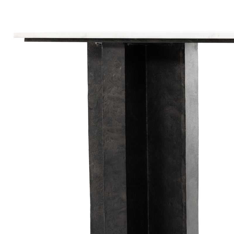Terrell Console Table - Raw Black | shipping 7/27/2025