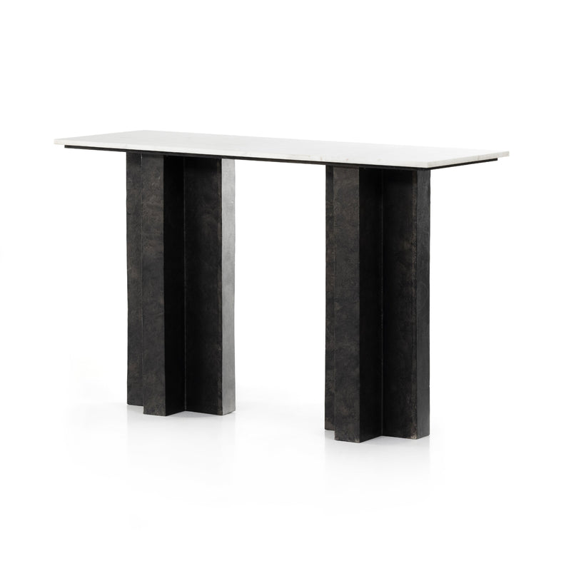 Terrell Console Table - Raw Black | shipping 7/27/2025