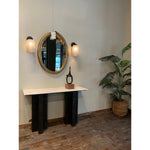 Terrell Console Table - Raw Black | shipping 7/27/2025