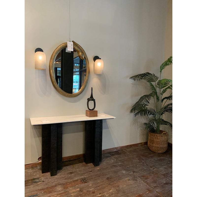 Terrell Console Table - Raw Black | shipping 7/27/2025