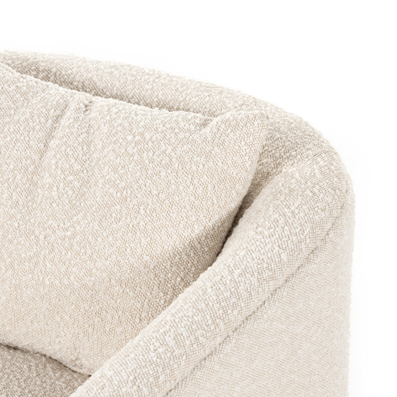 Topanga Knoll Natural Swivel Chair | ready to ship!