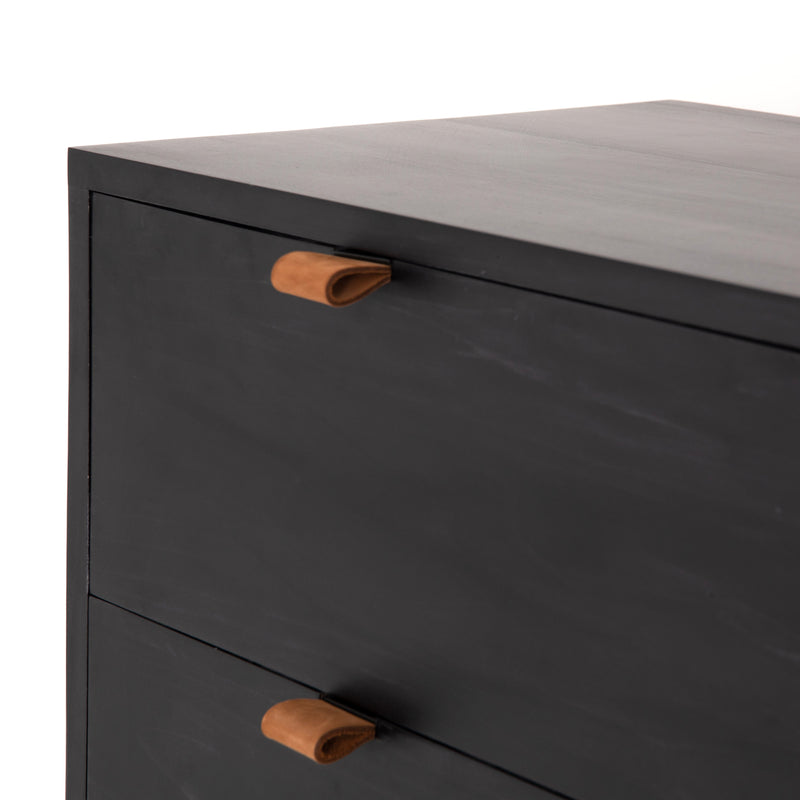 Trey 5 Drawer Dresser - Black Wash Poplar | ready to ship!