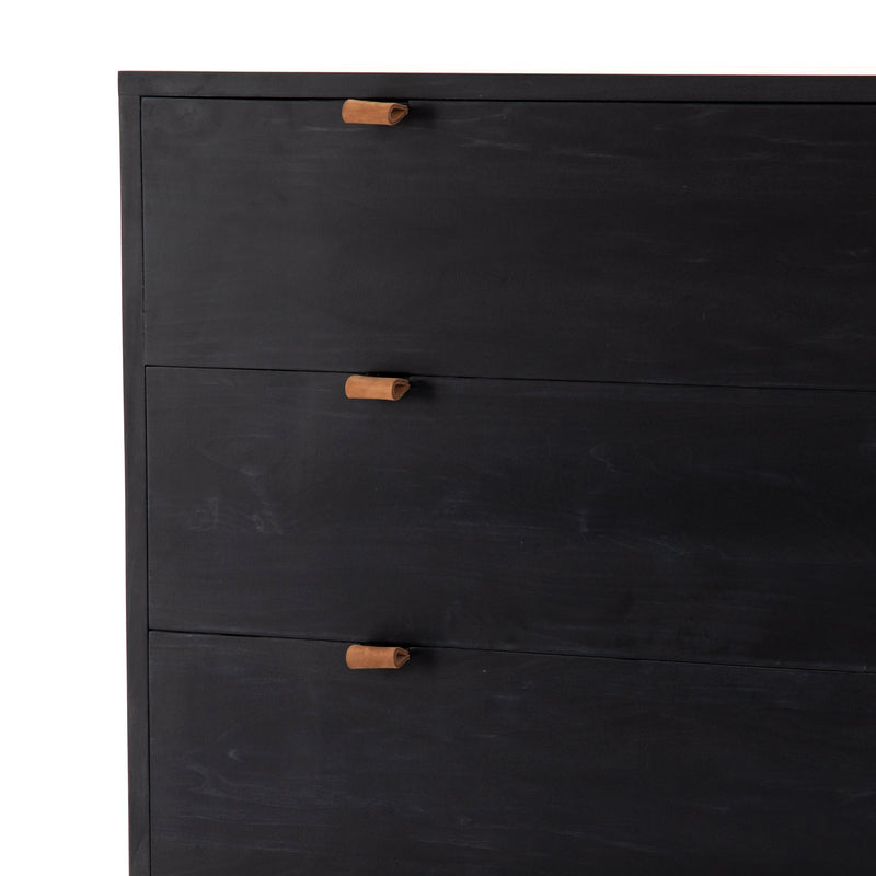 Trey 5 Drawer Dresser - Black Wash Poplar | ready to ship!