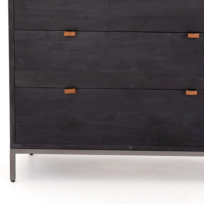 Trey 5 Drawer Dresser - Black Wash Poplar | ready to ship!