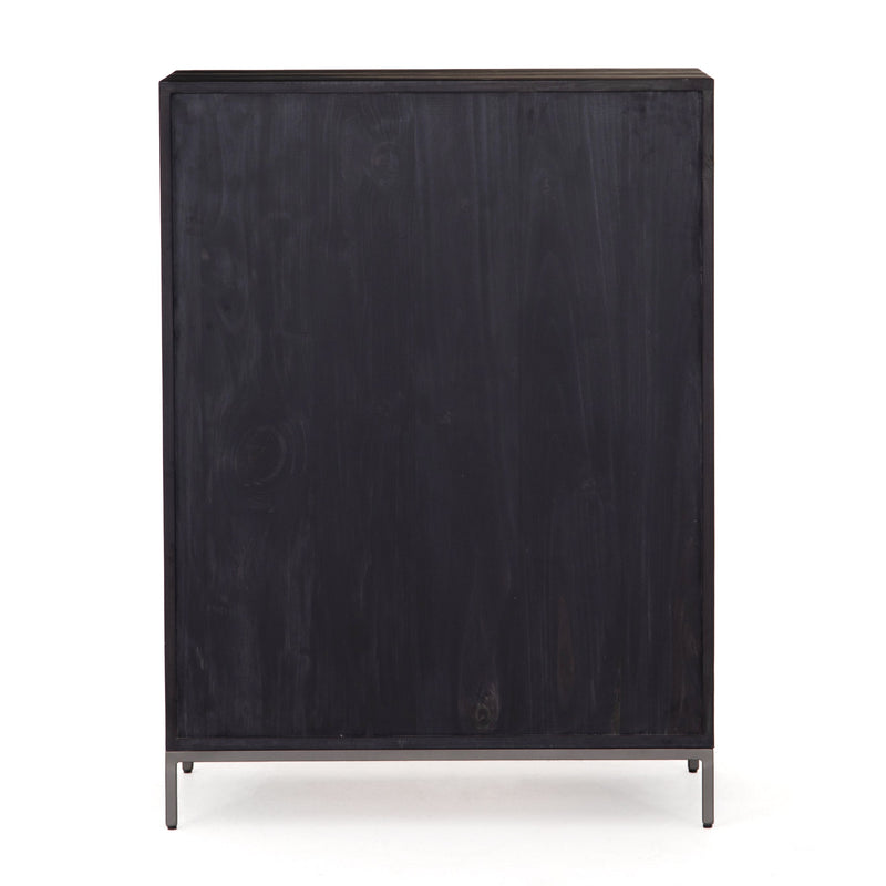 Trey 5 Drawer Dresser - Black Wash Poplar | ready to ship!