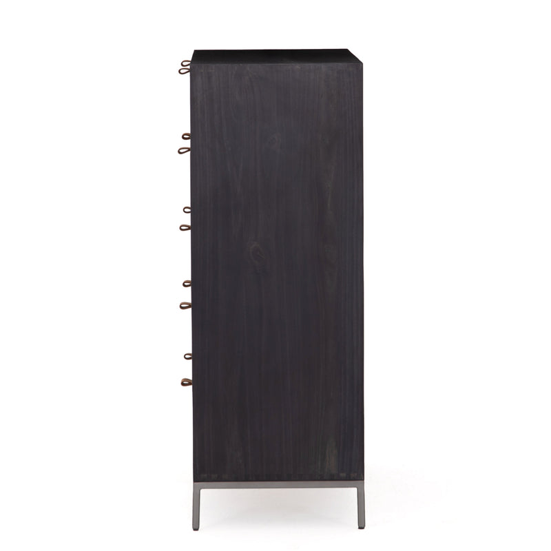 Trey 5 Drawer Dresser - Black Wash Poplar | ready to ship!