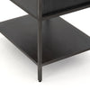Trey Bookshelf - Black Wash Poplar | shipping 6/15/2025