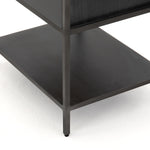 Trey Bookshelf - Black Wash Poplar | shipping 6/15/2025