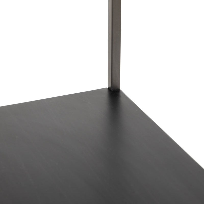 Trey Bookshelf - Black Wash Poplar | shipping 6/15/2025