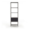 Trey Bookshelf - Black Wash Poplar | shipping 6/15/2025