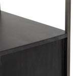 Trey Bookshelf - Black Wash Poplar | shipping 6/15/2025