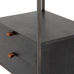 Trey Bookshelf - Black Wash Poplar | shipping 6/15/2025
