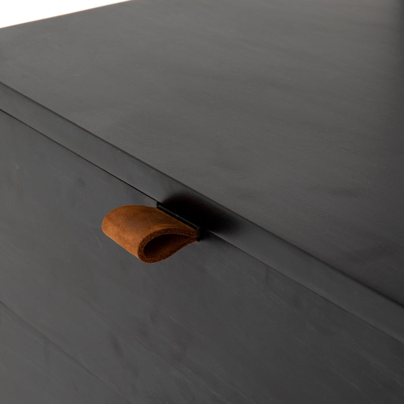 Trey Bookshelf - Black Wash Poplar | shipping 6/15/2025