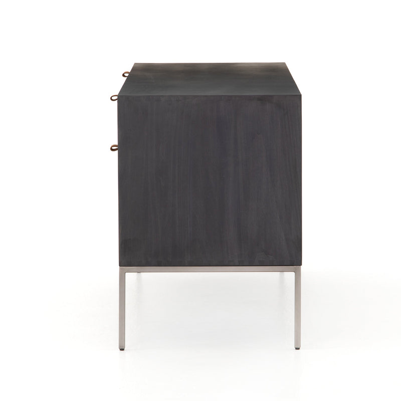 Trey Modular Filing Credenza - Black Poplar | ready to ship!