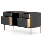 Trey Modular Filing Credenza - Black Poplar | ready to ship!