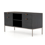 Trey Modular Filing Credenza - Black Poplar | ready to ship!