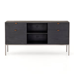 Trey Modular Filing Credenza - Black Poplar | ready to ship!
