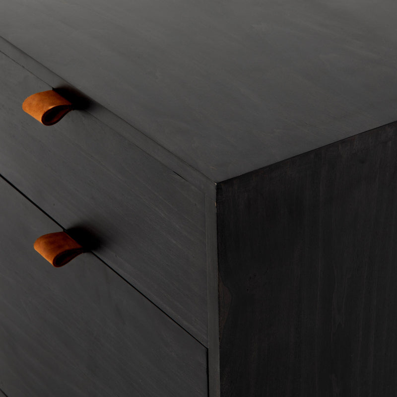 Trey Modular Filing Credenza - Black Poplar | ready to ship!