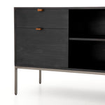 Trey Modular Filing Credenza - Black Poplar | ready to ship!