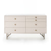 Van 7 Drawer Dresser - Matte Alabaster | ready to ship!