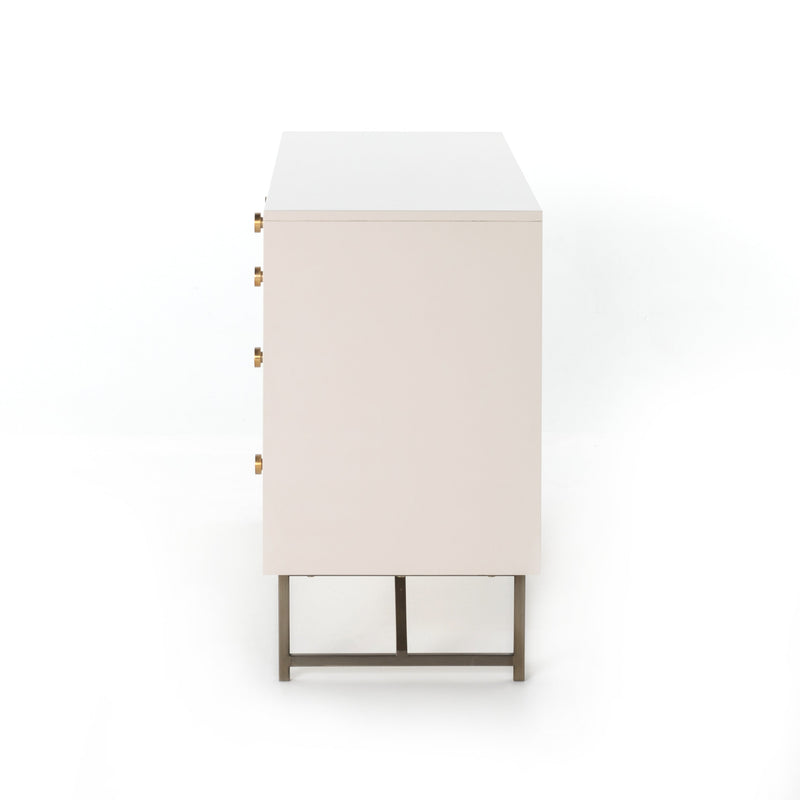 Van 7 Drawer Dresser - Matte Alabaster | ready to ship!