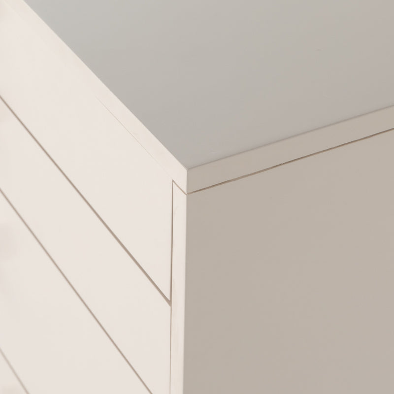 Van 7 Drawer Dresser - Matte Alabaster | ready to ship!