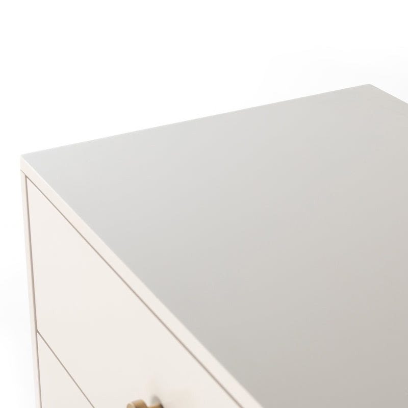 Van 7 Drawer Dresser - Matte Alabaster | ready to ship!