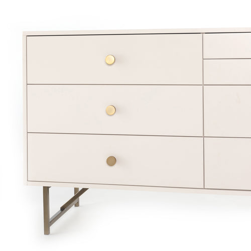 Van 7 Drawer Dresser - Matte Alabaster | ready to ship!