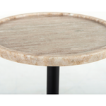 Viola Accent Table - Antique White Marble | ready to ship!