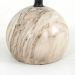 Viola Accent Table - Antique White Marble | ready to ship!