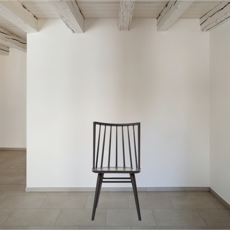 Windsor Black Oak Dining Chair | ready to ship!