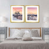 Skiing On Snowy Mountain Wall Art