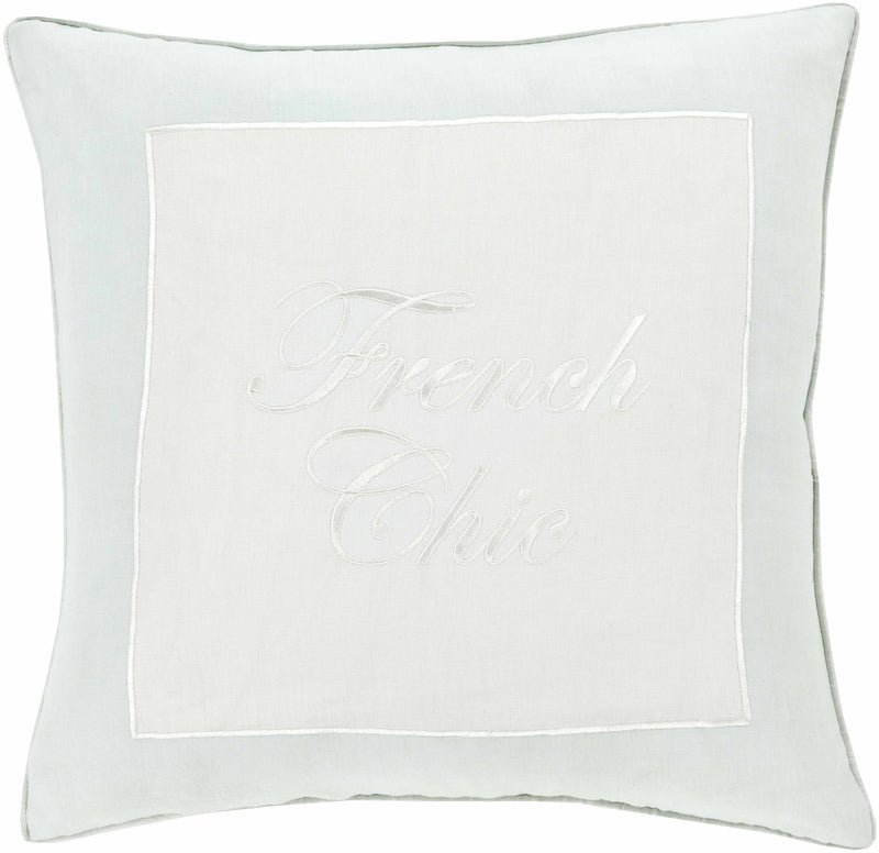 Fleurus Sea Foam Pillow Cover