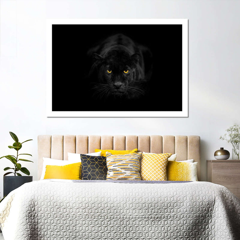 Rare Black Panther Wall Art