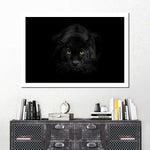 Rare Black Panther Wall Art