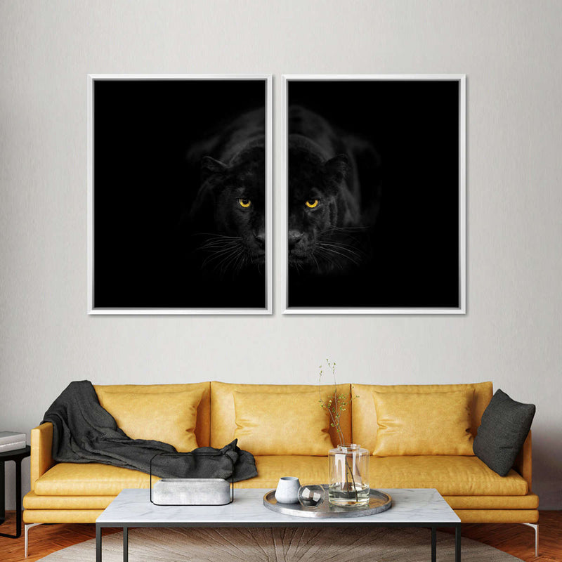 Rare Black Panther Wall Art