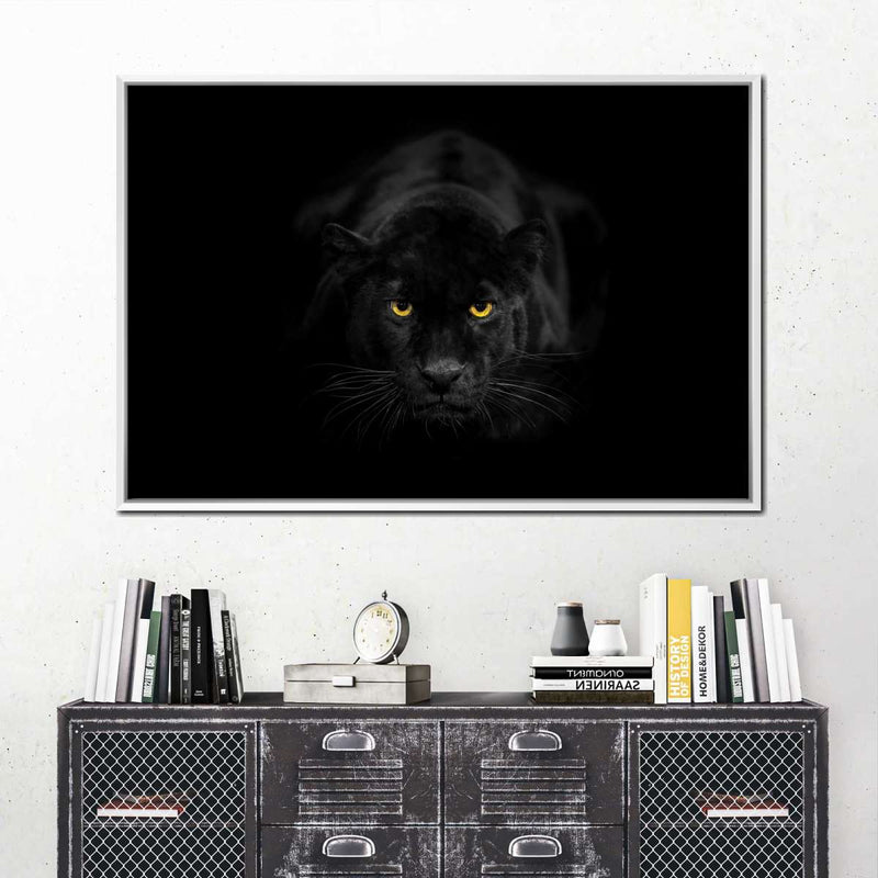 Rare Black Panther Wall Art