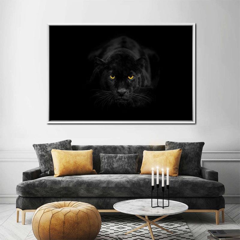 Rare Black Panther Wall Art